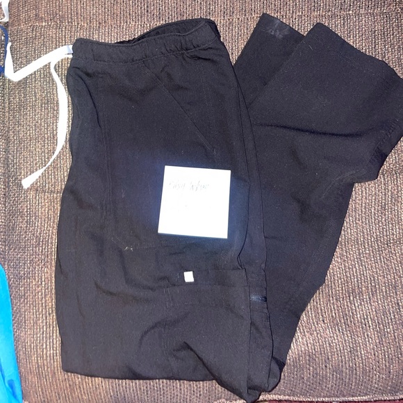 Mens Figs Black pants size XL - Picture 2 of 7